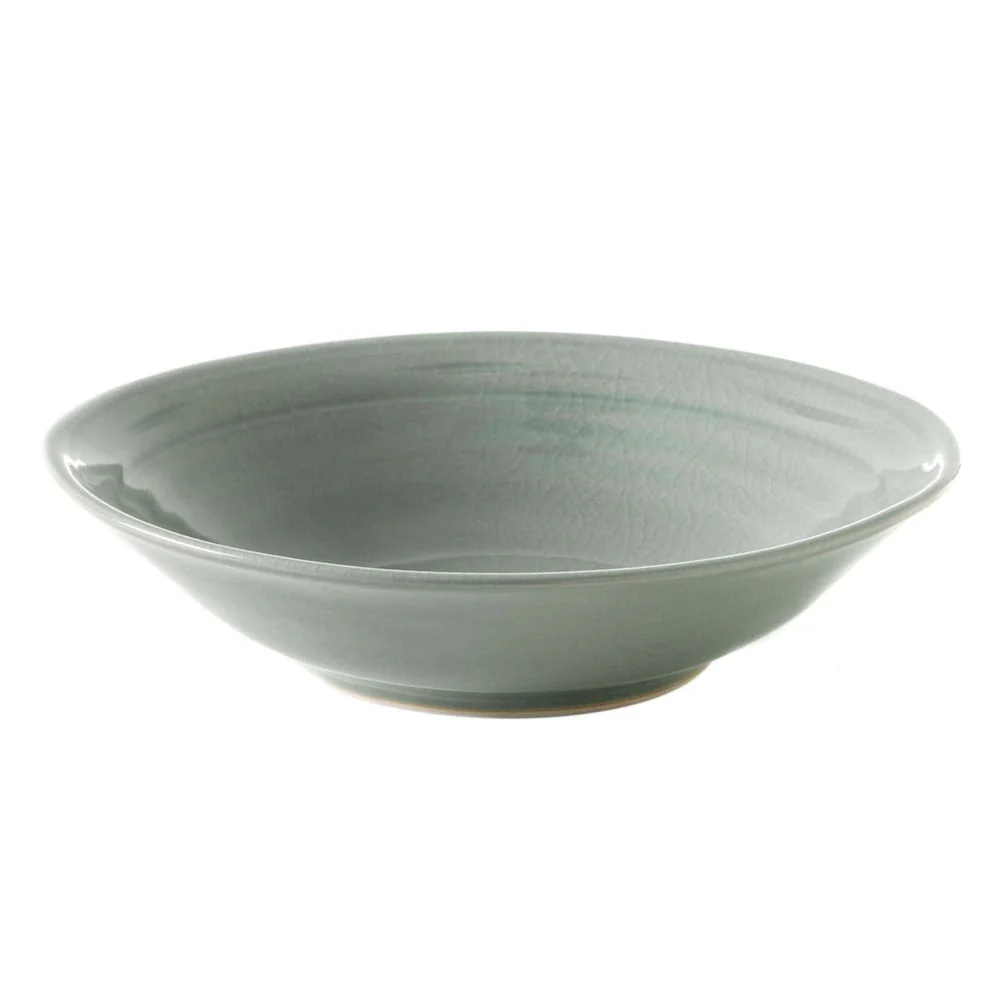 Belmont Pasta Bowl - 2nd - Crackle Celadon