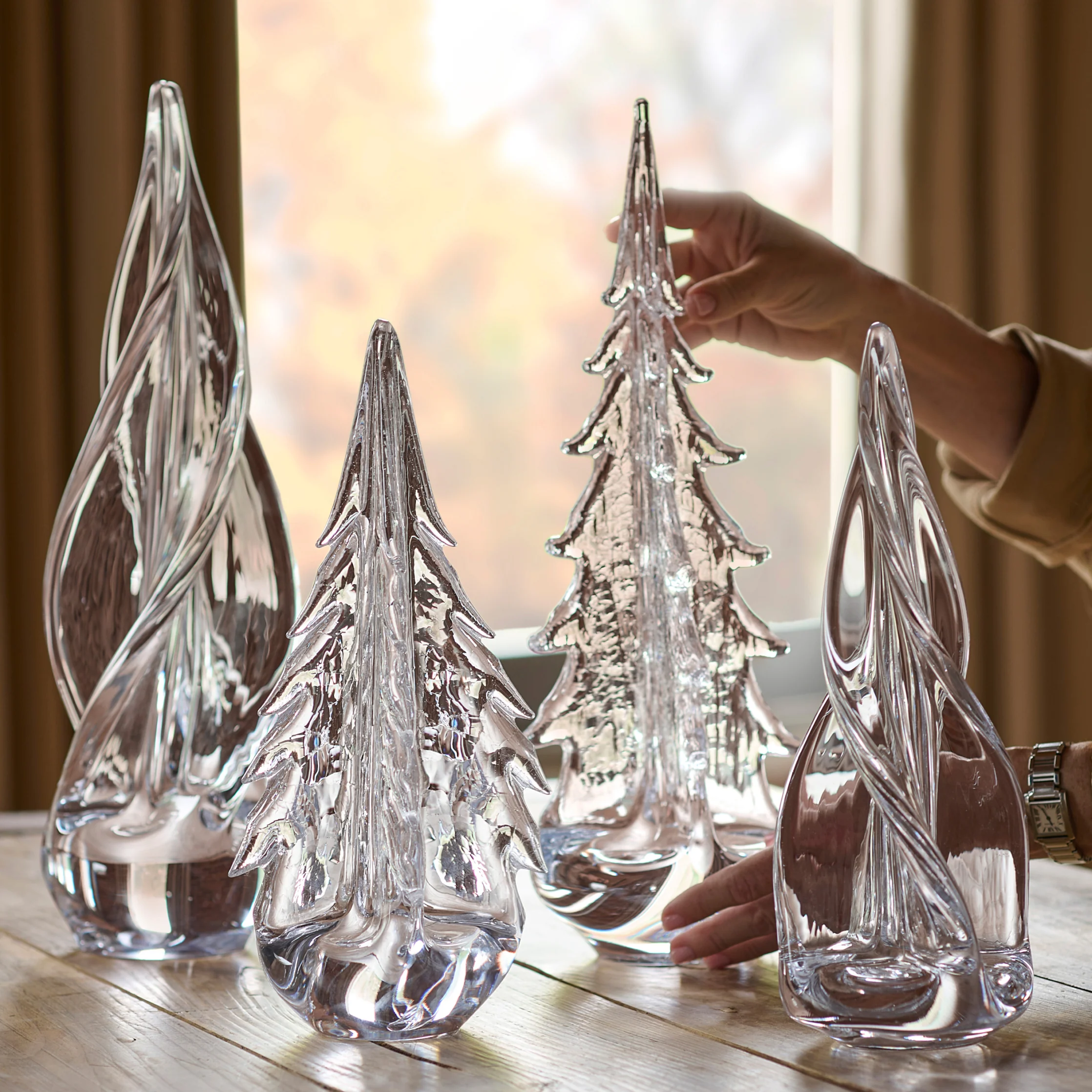 Crackle Four Sided Evergreen in Gift Box - Image 6