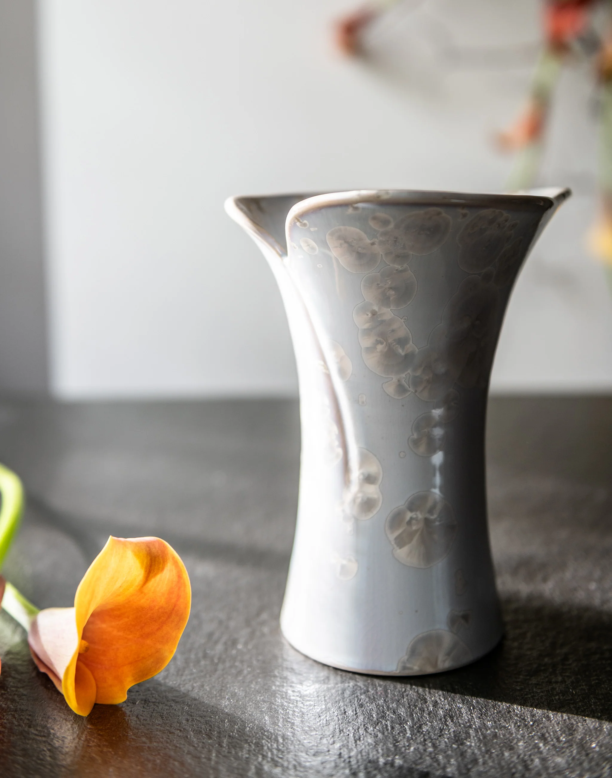 Crystalline Calla Lily Vase - Image 2
