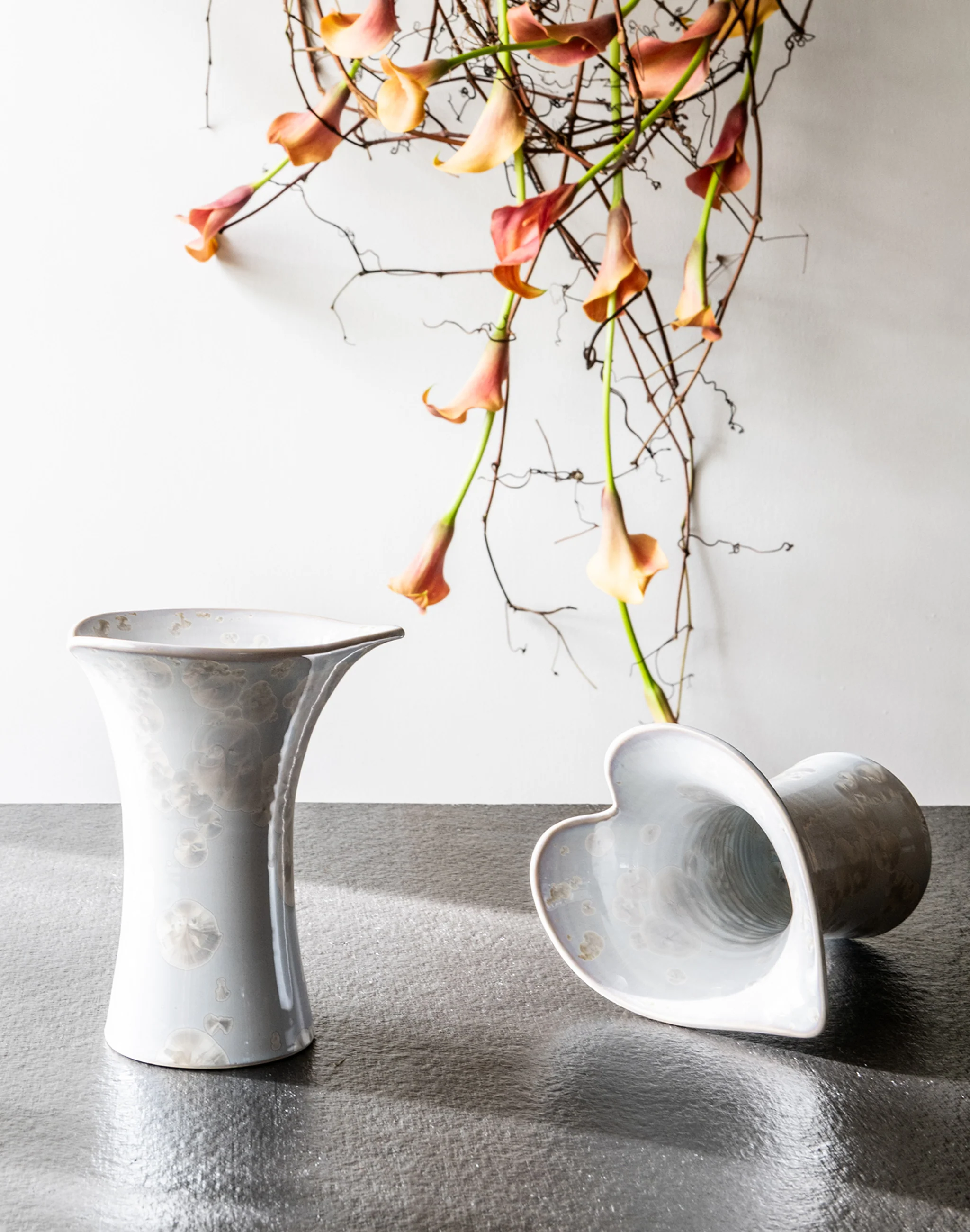 Crystalline Calla Lily Vase - Image 4