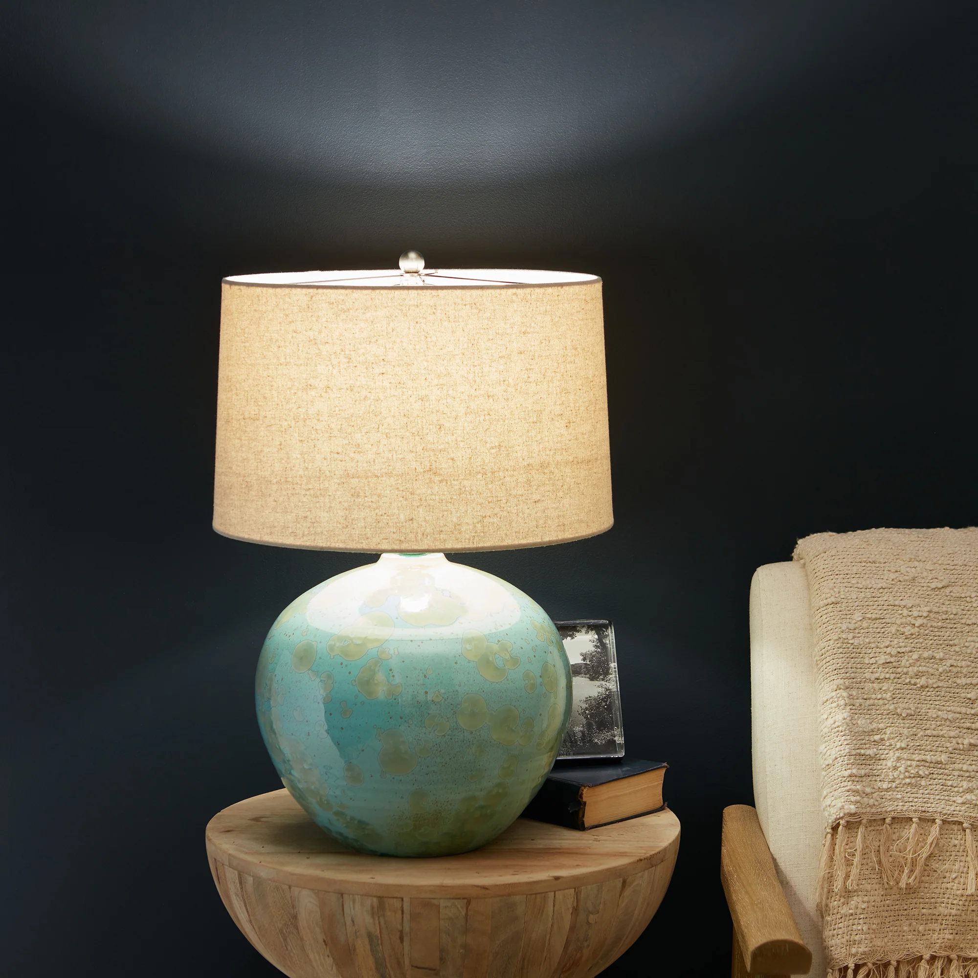 Hampton Lamp — Crystalline Jade - Image 2