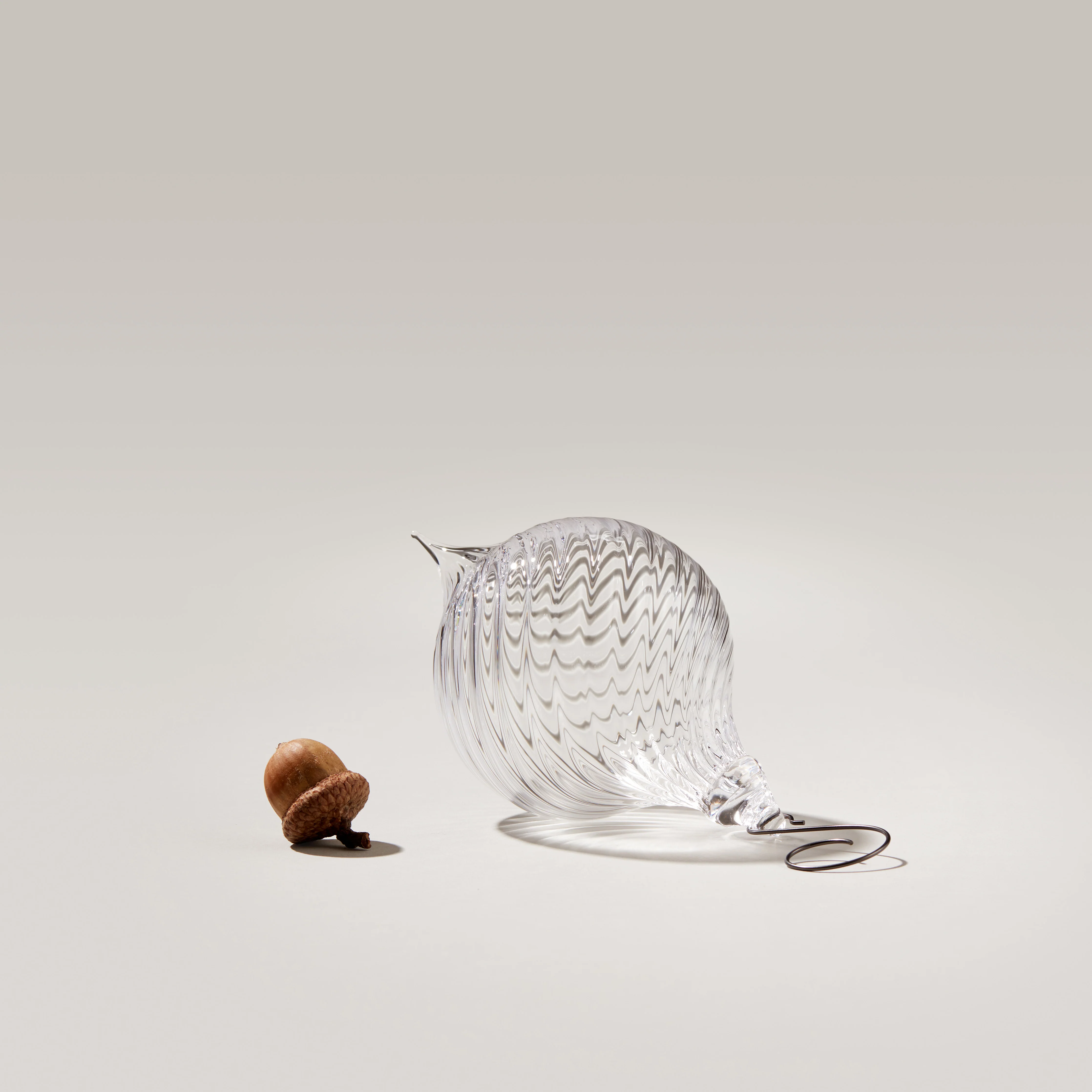 Finial Clear Optic Ornament - Image 2