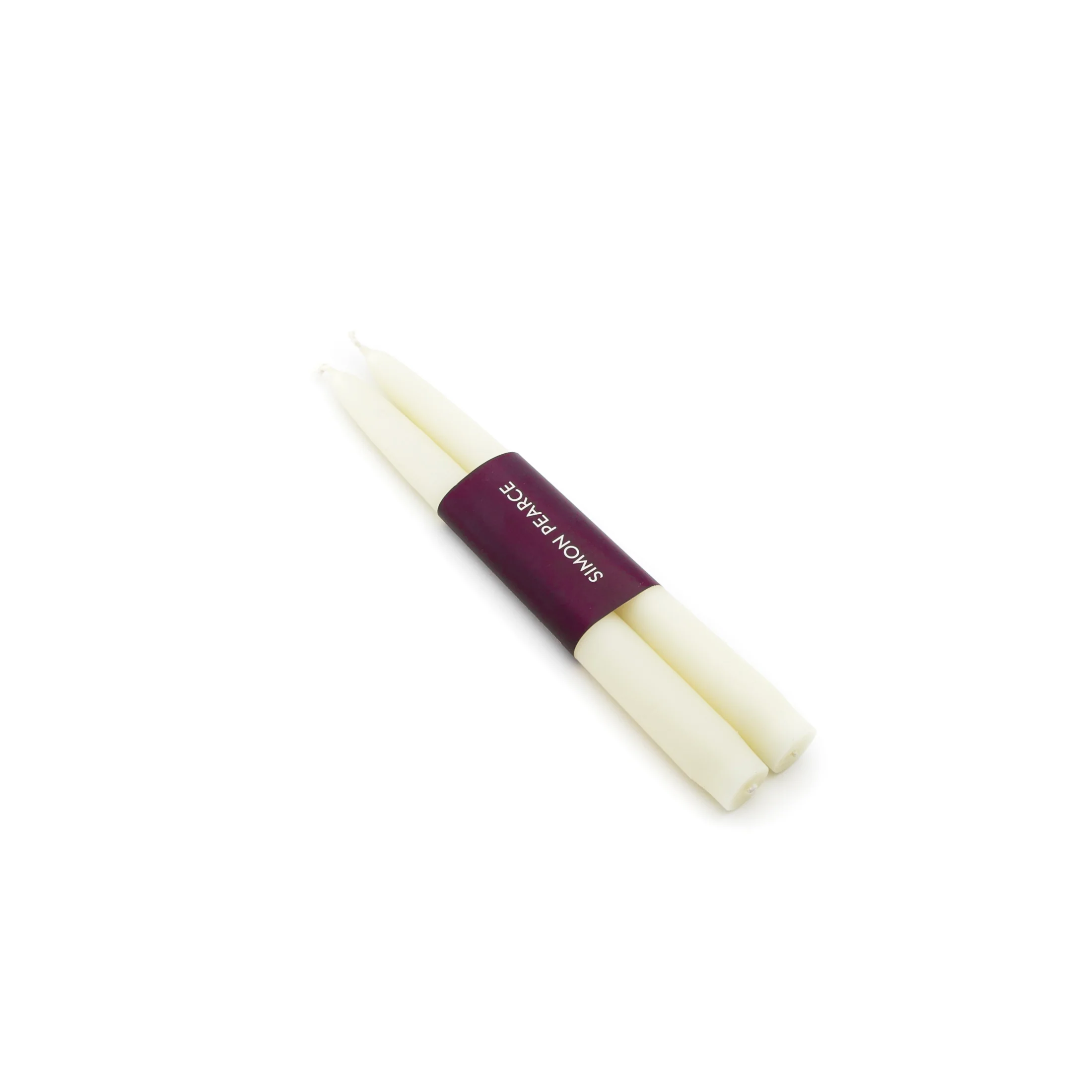 Taper Candle, Set of 2 — Ivory - Image 3