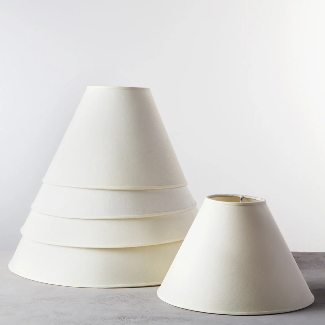 Linen Empire Shade — Sugar - Image 4