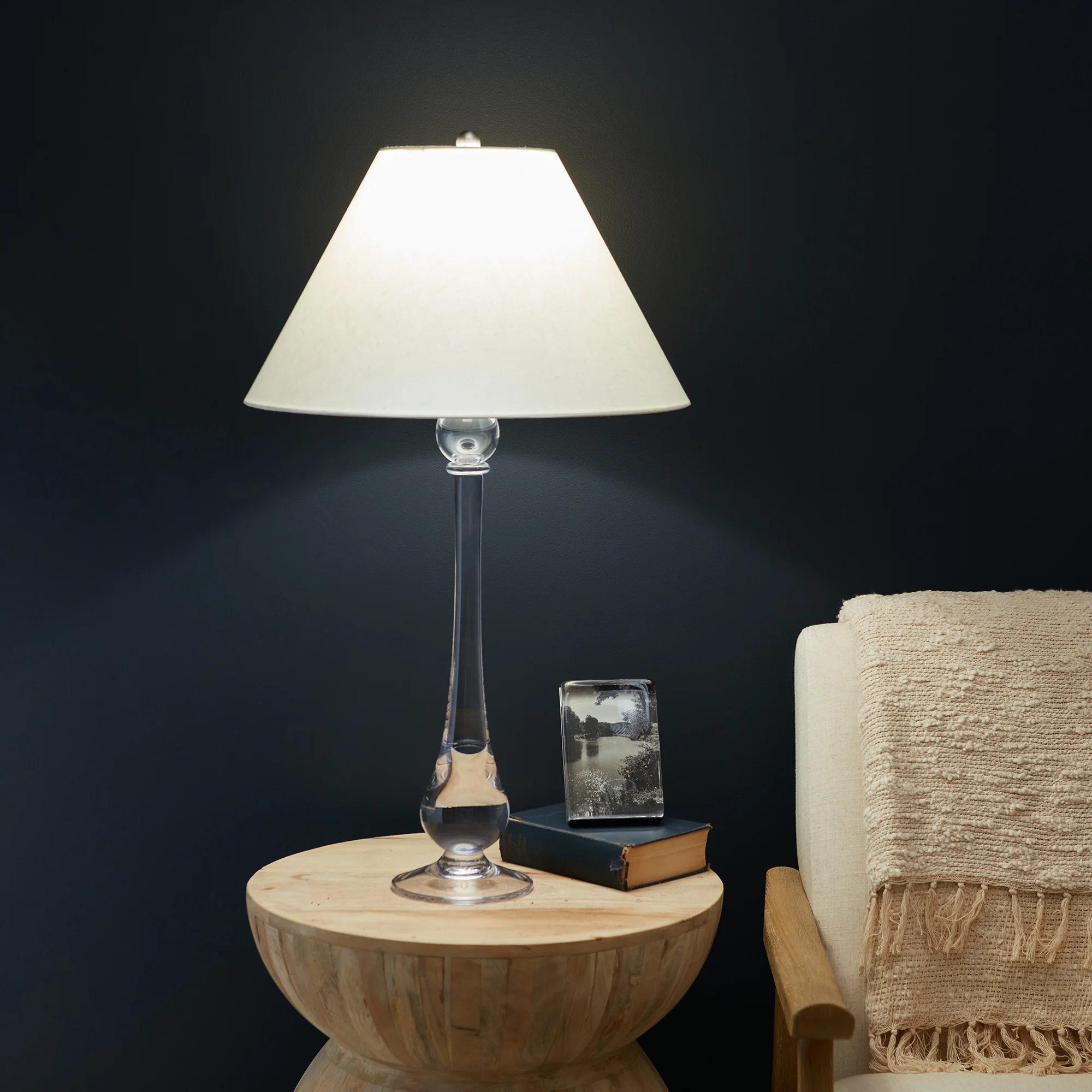 Pomfret Lamp, Tall - Image 2