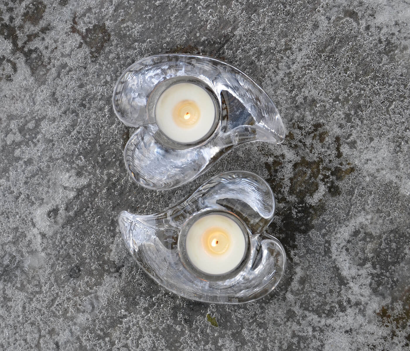 Twist Heart Tealight in Gift Box - Set of 2 - Image 6