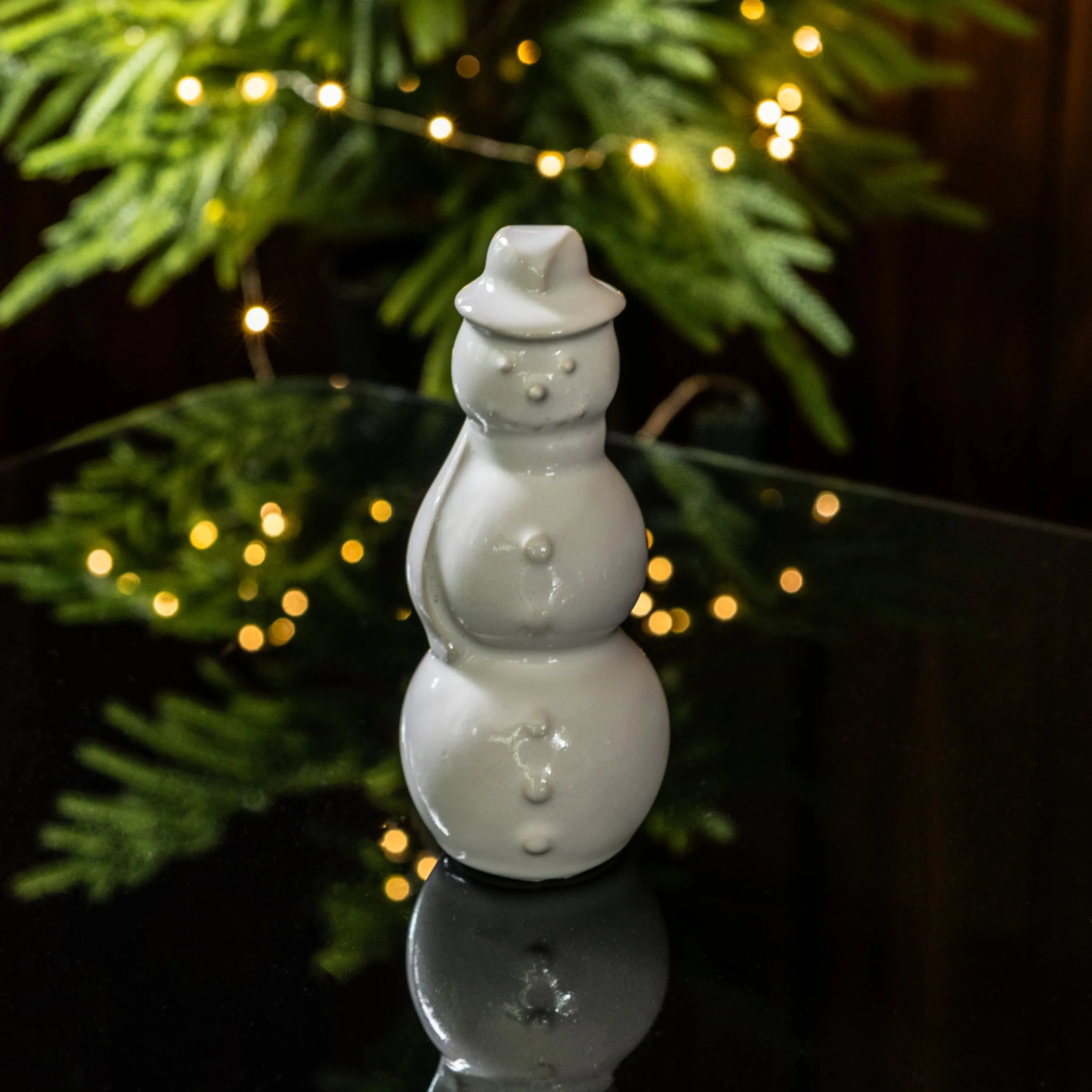 Vermont Pottery Snowman in Gift Box - L - Image 2