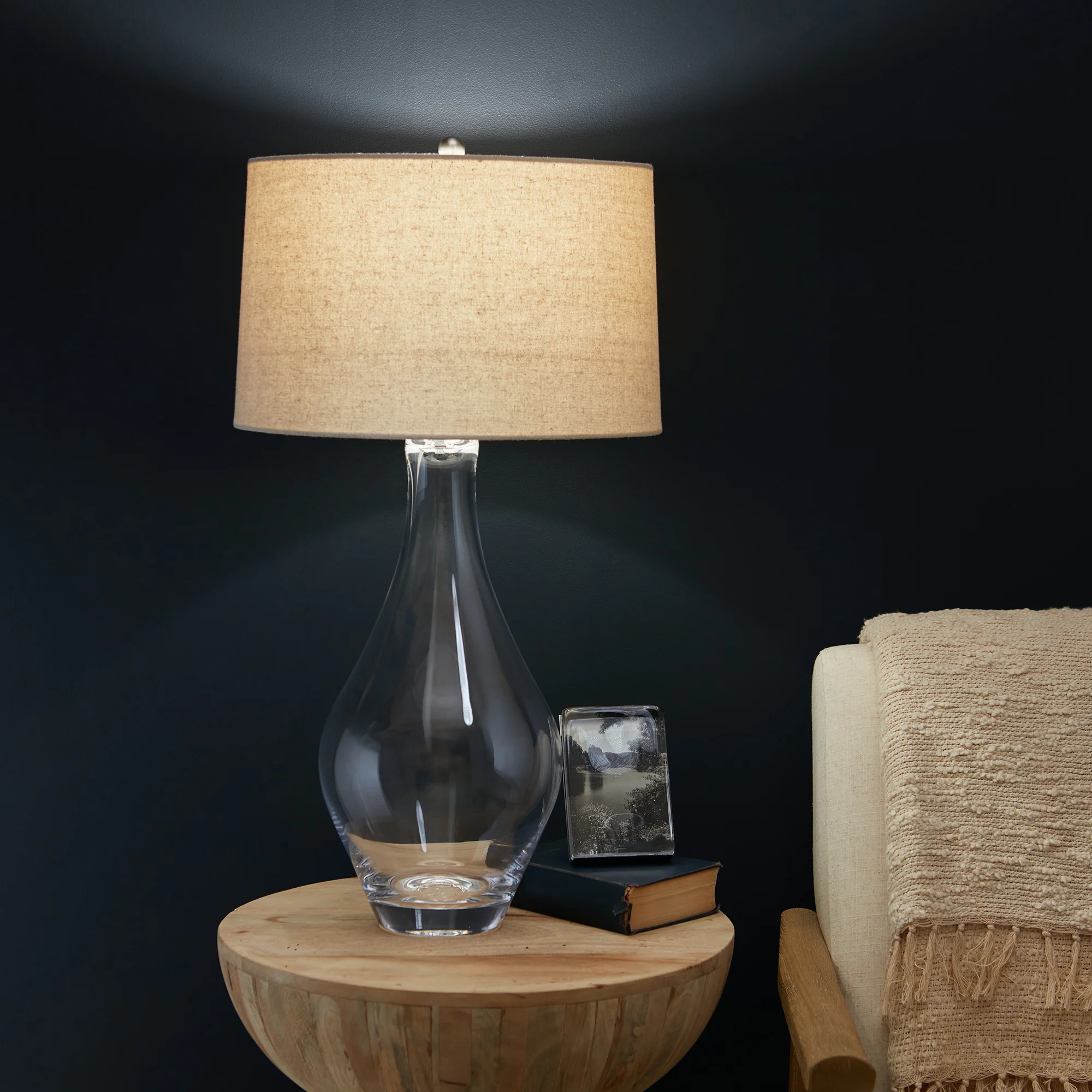 Warren Glass Lamp - Image 4