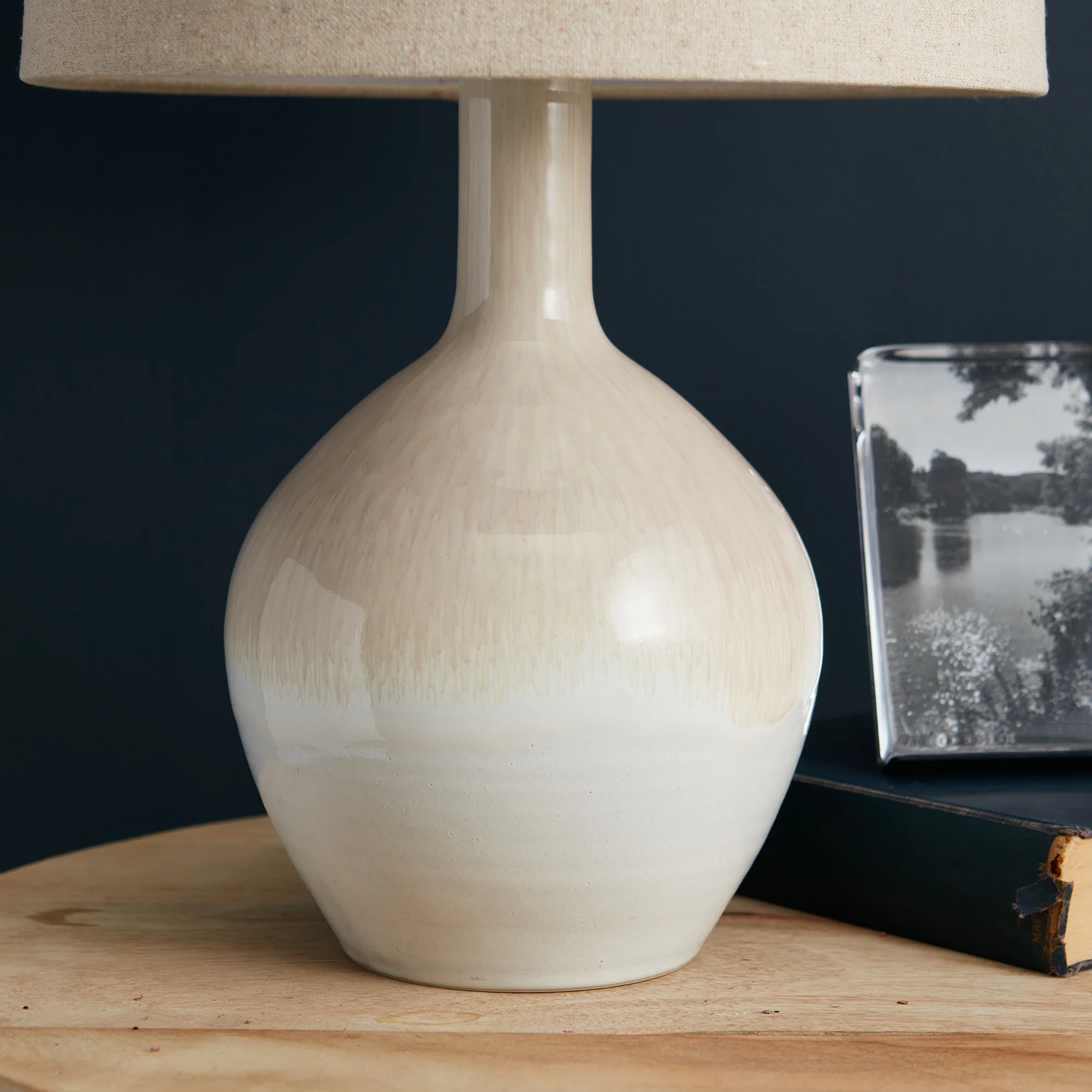 Warren Reactive Glaze Lamp —  Bluff - Image 3