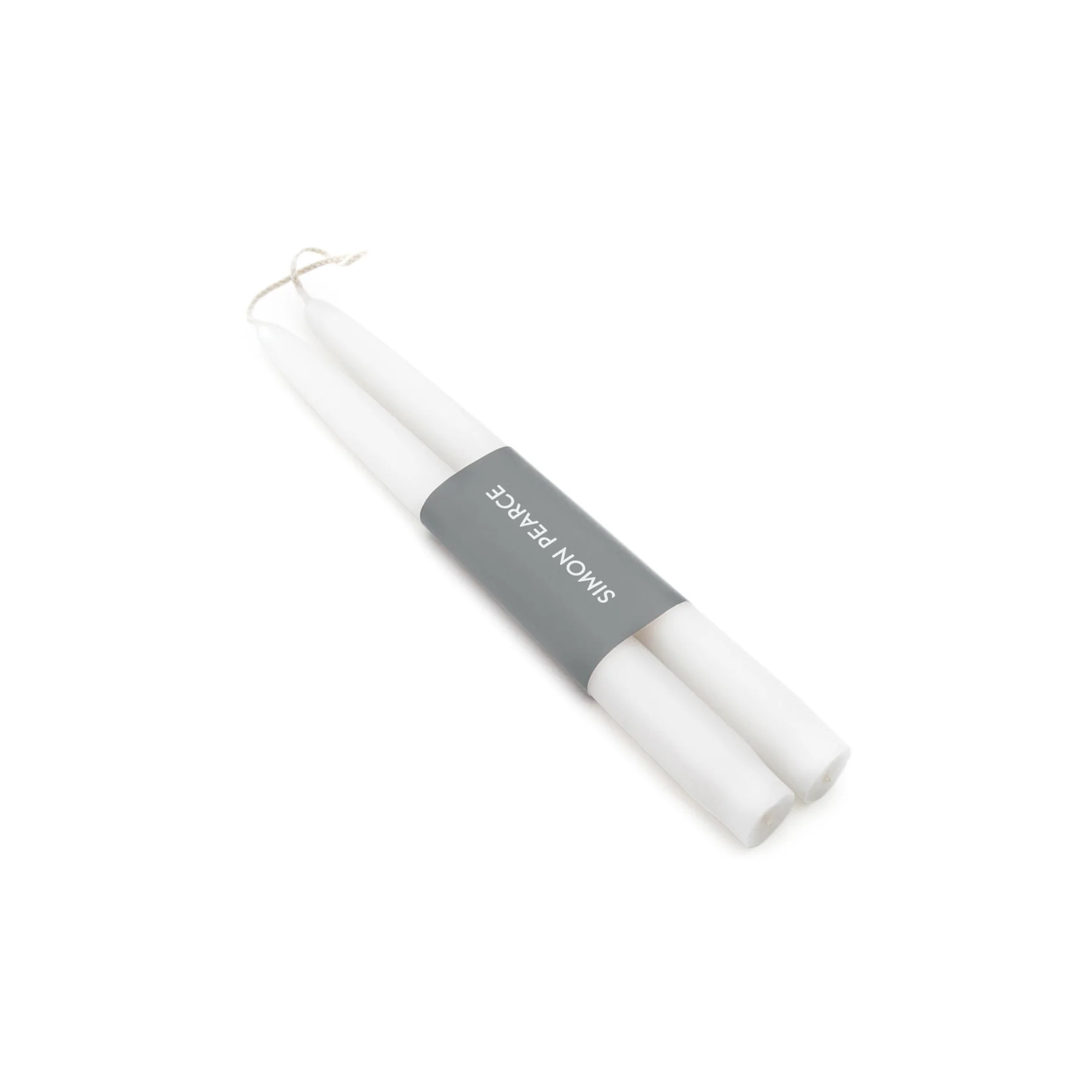 White Taper Candle Set - Image 3