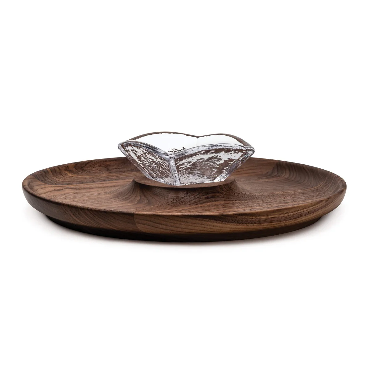 Woodbury Chip and Dip with Wood Base - Image 2