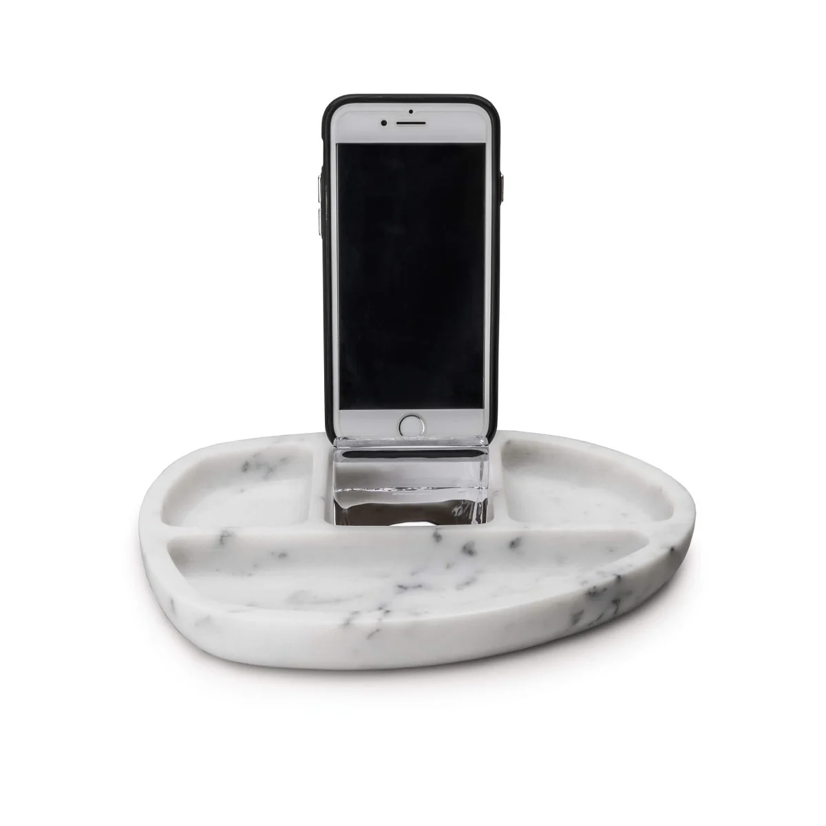 Woodbury Desk Caddy — White Marble - Image 2