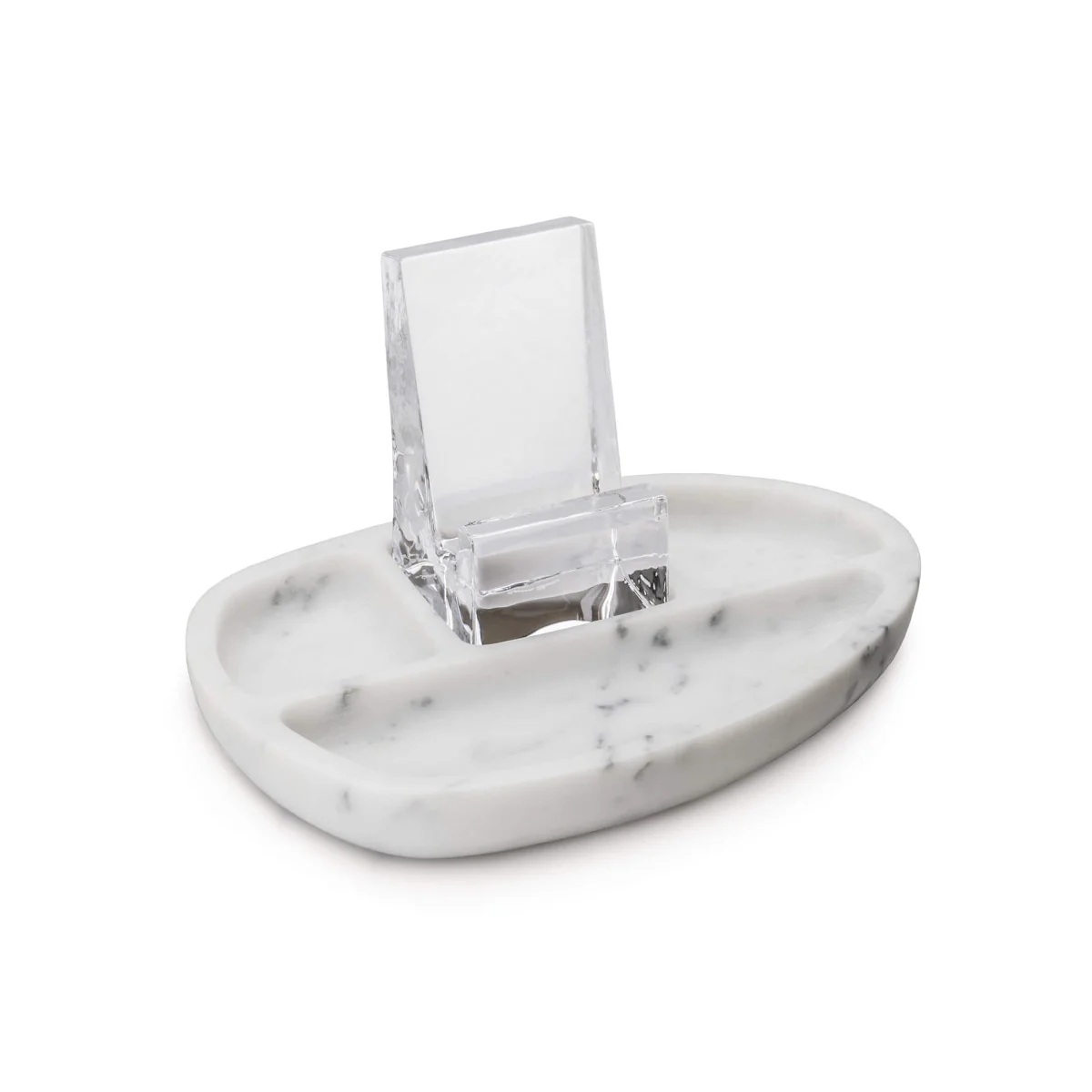 Woodbury Desk Caddy — White Marble - Image 4