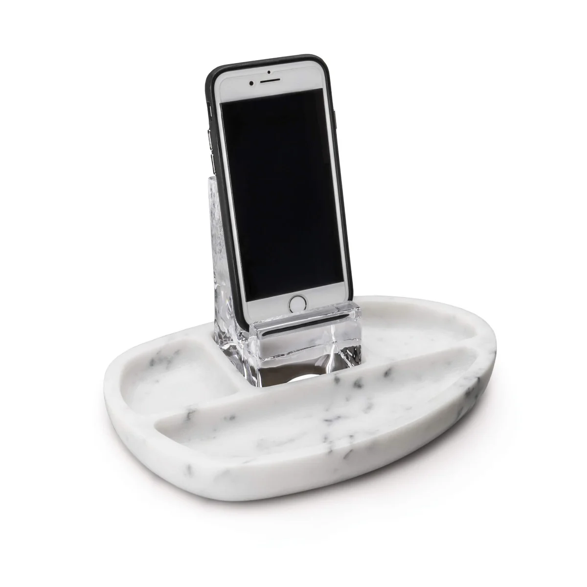 Woodbury Desk Caddy — White Marble - Image 6
